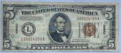 1934 A Hawaii Emergency Issue FRN