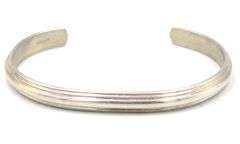 Vintage 925 sterling silver cuff bangle