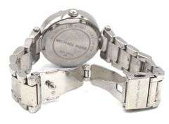 Michael Kors Mini Parker silver dial multi function watch
