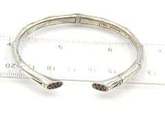 John Hardy Bamboo Lava kick cuff bangle