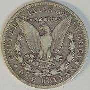 Rare key date 1879-CC Morgan Silver Dollar. Nice circ