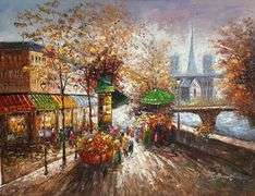 ONE OF A KIND BEAUTIFUL PAINTING ON CANVAS