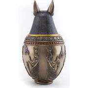 Ancient Egyptian Canopic Jar Premium Cold-Cast Bronze