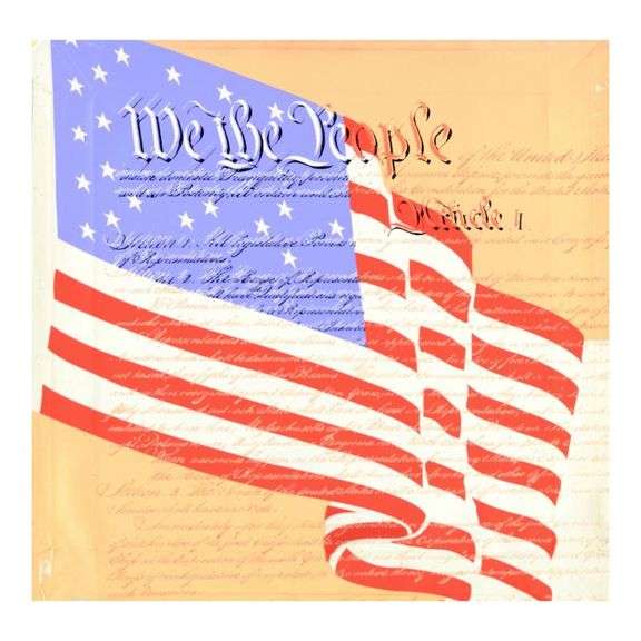 We the People by Steve Kaufman