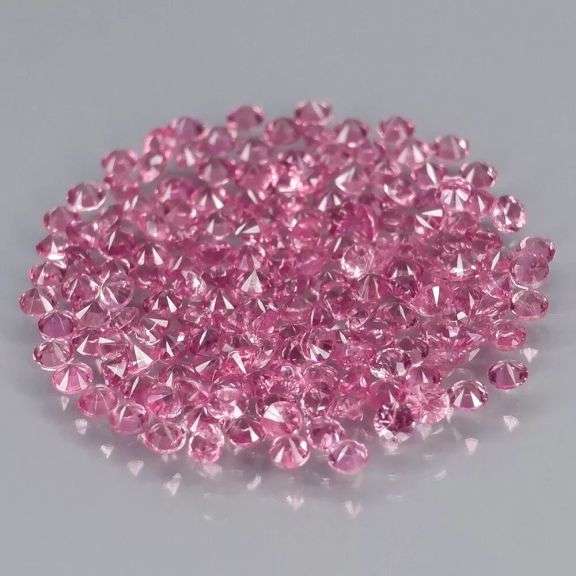 175 pieces! 2.01ct pink Sapphire set