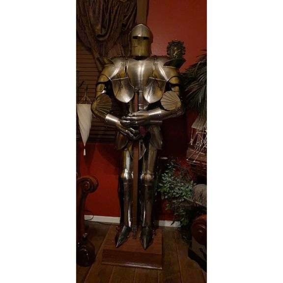 Steel Crusader Knights Helmet