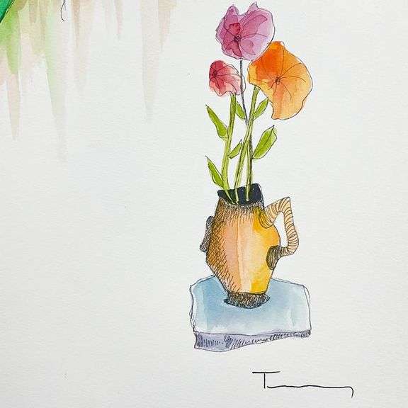 Untitled by Itzchak Tarkay