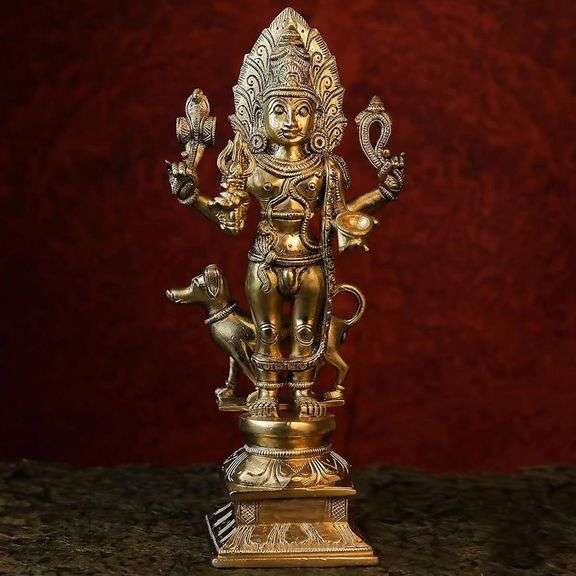Brass Hindu God Statue