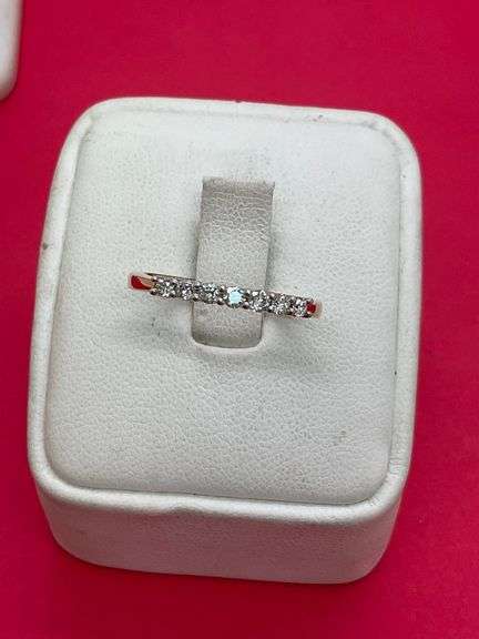BRAND NEW 14K ROSE GOLD DIAMOND BAND