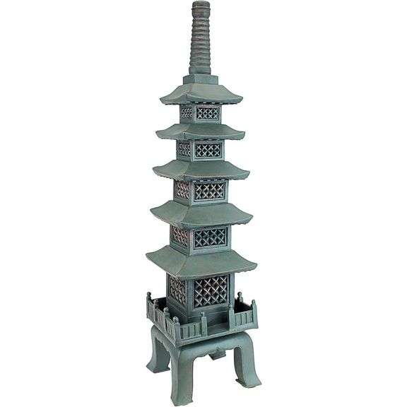 Nara Temple Japanese Garden Pagoda Sculpture