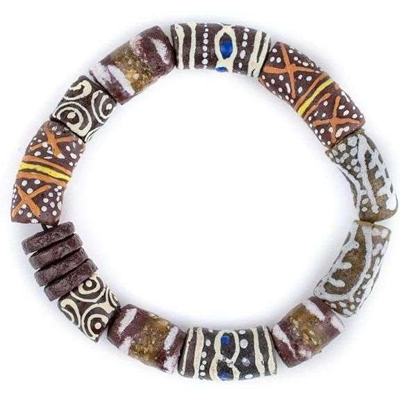 Authentic Krobo Bracelet Handcrafted African Beads
