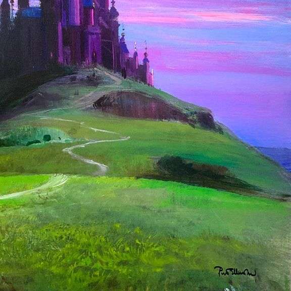 Aurora's Rescue by Peter Ellenshaw