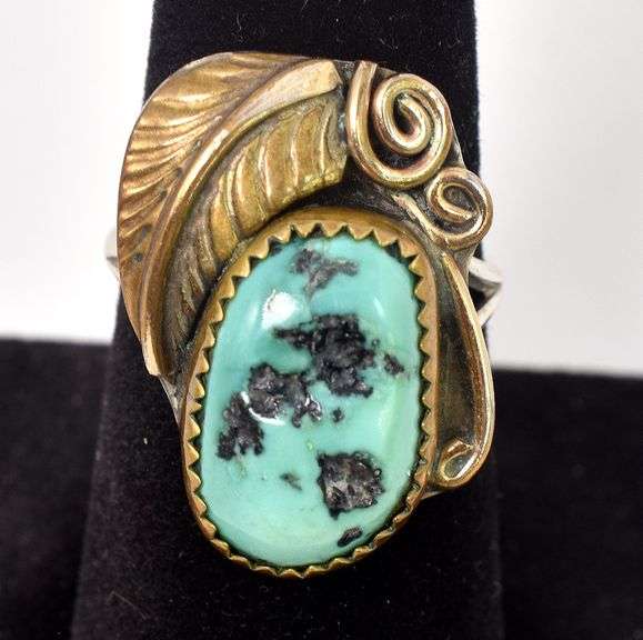 Turquoise Gemstone Ring in Sterling Silver