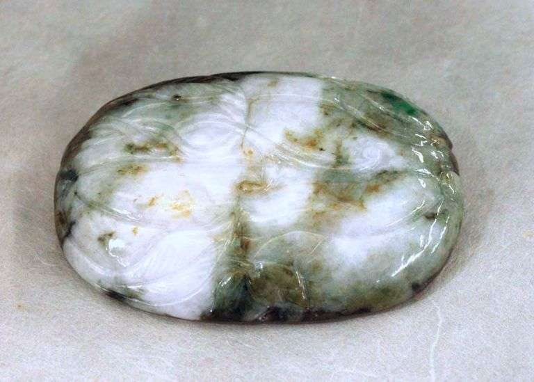 Type-A Natural Jadeite Belt Buckle