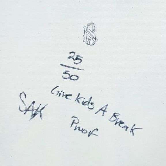 Dollar Sign by Steve Kaufman