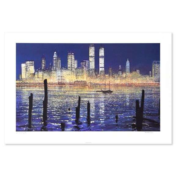 The Glisten of New York by Peter Ellenshaw