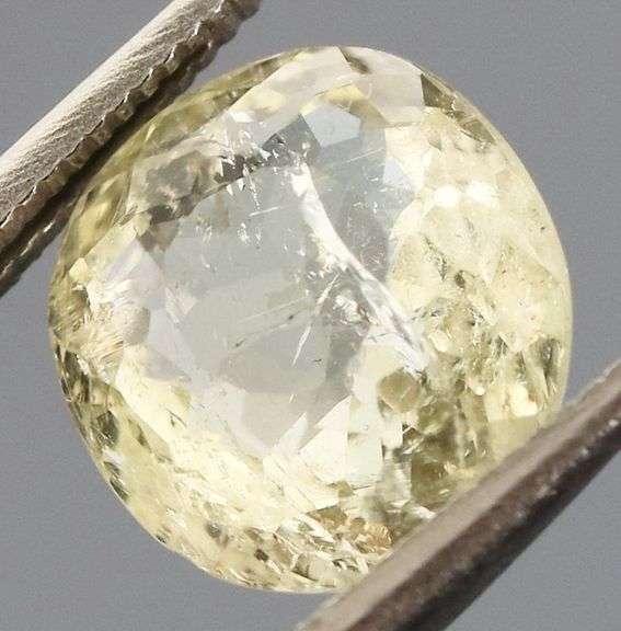 Glittering 2.23ct natural yellow Tourmaline
