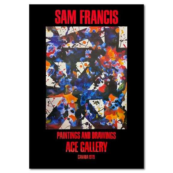 Paintings and Drawings by Sam Francis