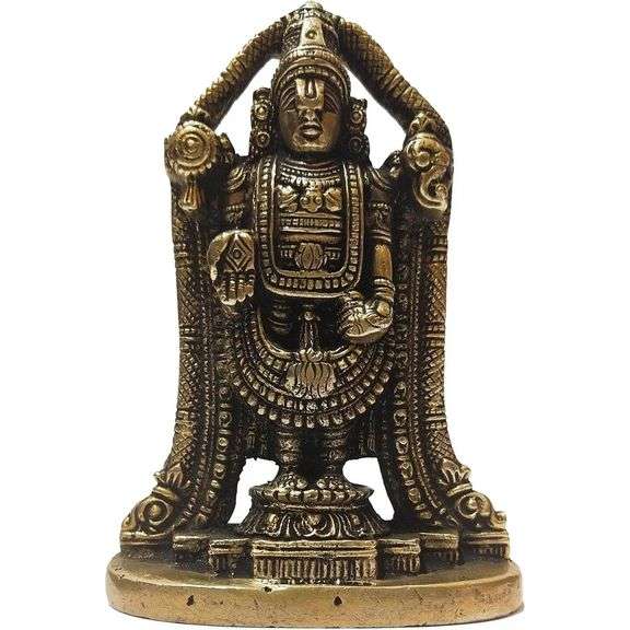 Antique Gold Finished Brass Statue