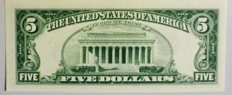 Superb Crisp 1969A $5 Dollar Star Replacement Note Dallas!