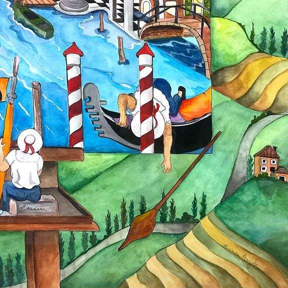The Gondoliers by Linnea Pergola