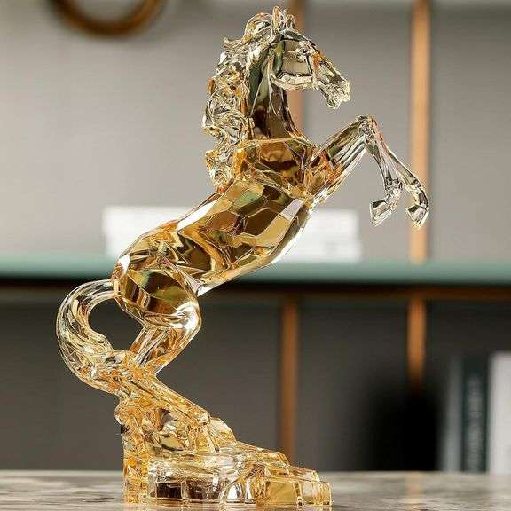 Acrylic Glass Horse Statue