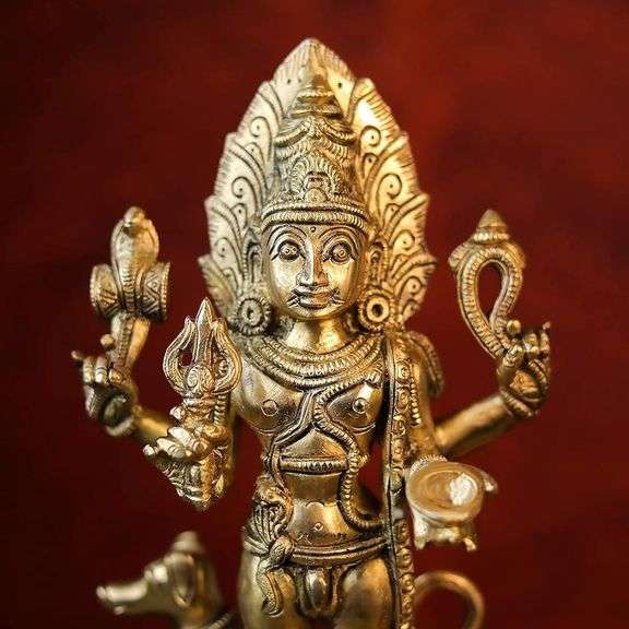 Brass Hindu God Statue