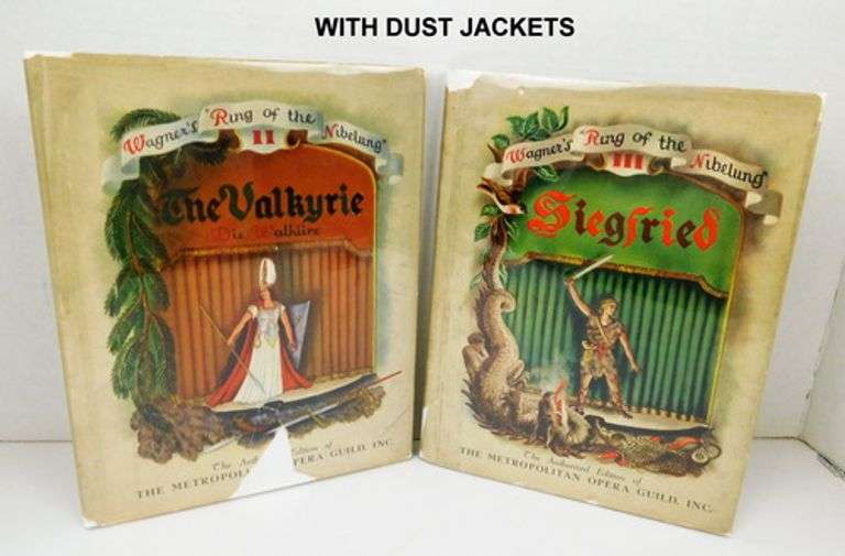 2 - 1939 Wagner's Ring of Nibelung Books