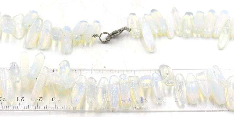 Group lot of 4 gemstone necklaces