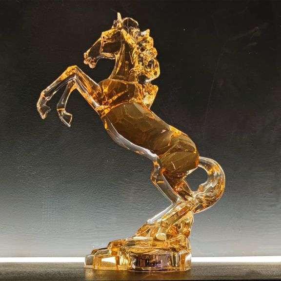 Acrylic Glass Horse Statue