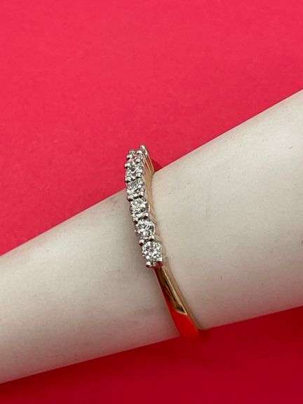 BRAND NEW 14K ROSE GOLD DIAMOND BAND