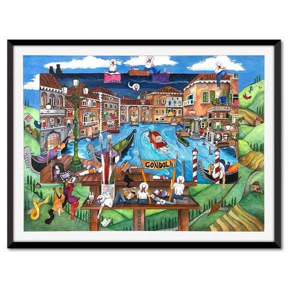 The Gondoliers by Linnea Pergola