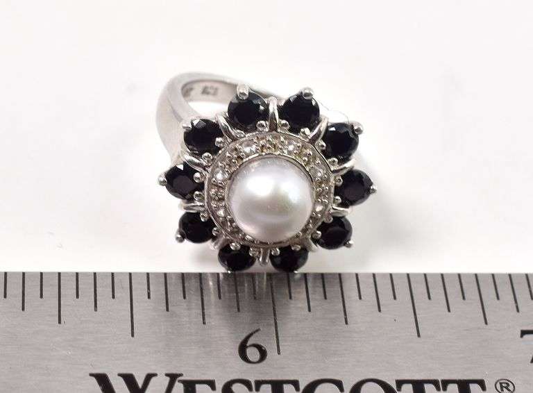 Multi-Gemstone Ring in Sterling Silver