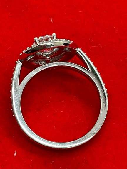 CERTIFIED BRAND NEW 14K WHITE GOLD DIAMOND RING