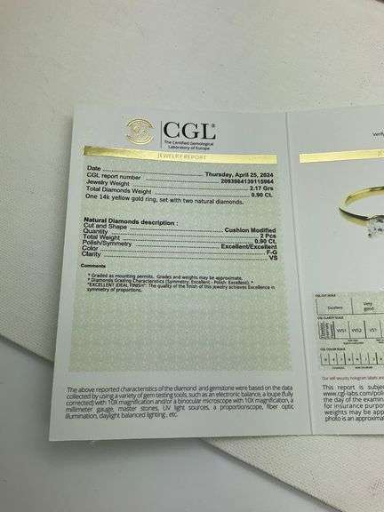 LADIES 14K YELLOW GOLD OPEN DESIGN DIAMOND BAND