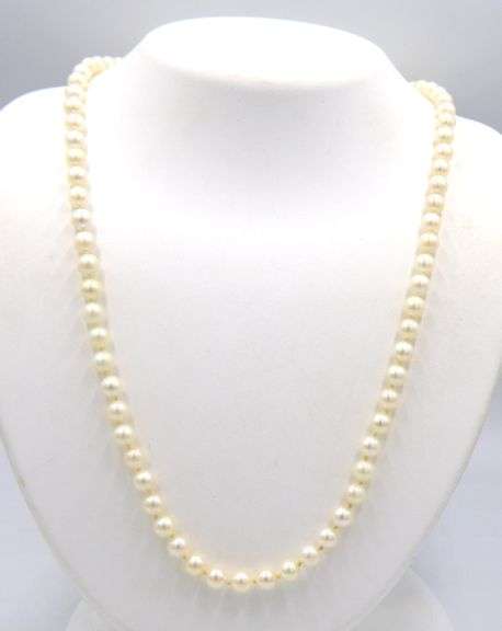 6-6.5mm Freshwater pearl necklace