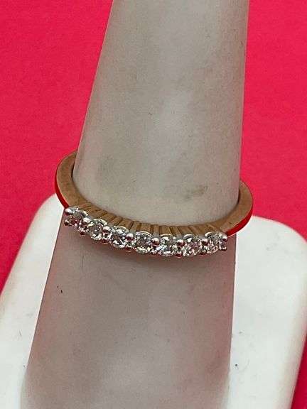 BRAND NEW 14K ROSE GOLD DIAMOND BAND