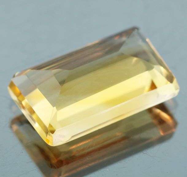 Vibrant! 8.50ct yellow orange Brazilian Citrine