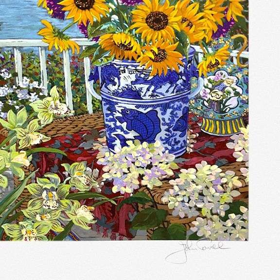 On the Veranda by John Powell