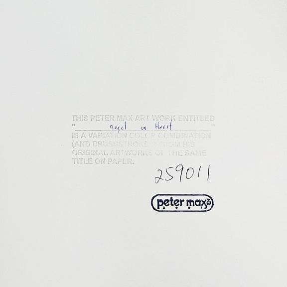 Angel with Heart by Peter Max