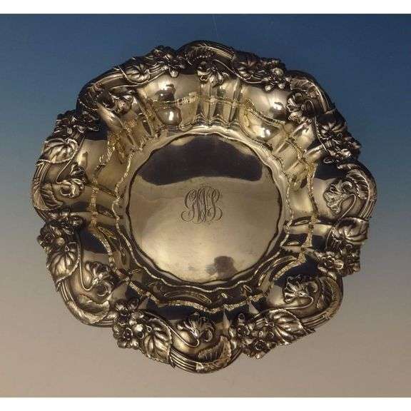 Whiting Sterling Silver Fruit Bowl Circa 1908