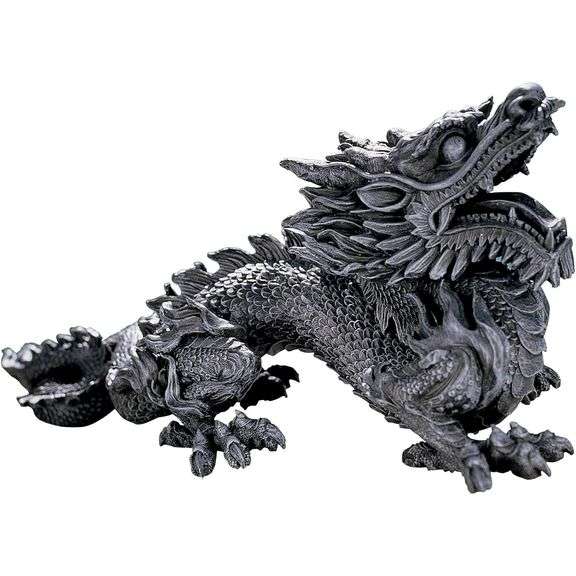 Benevolent Dragon Asian Garden Statue