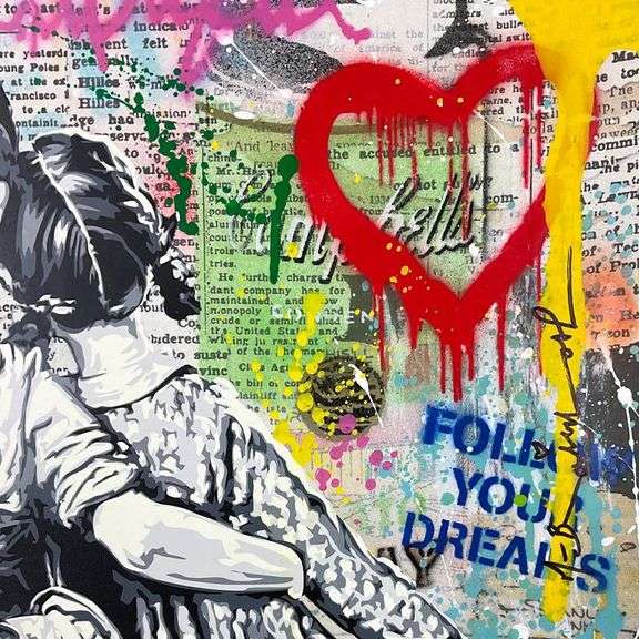 Work Well Together by Mr Brainwash