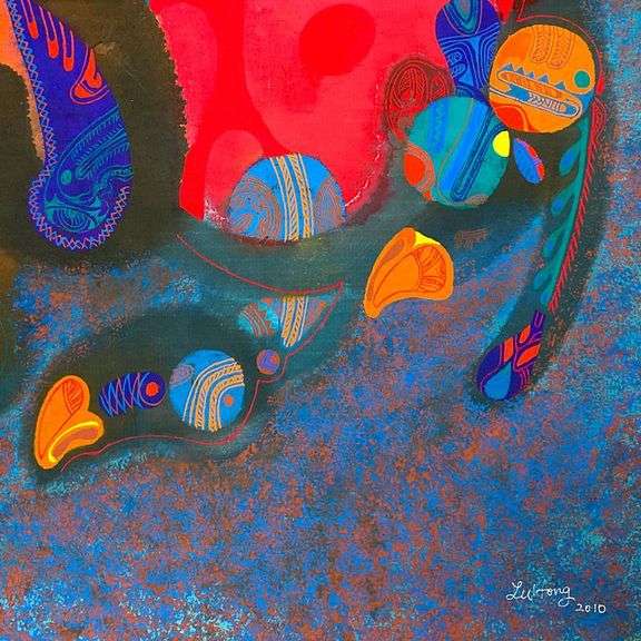 Chinese Zodiac - Earth Pig by Lu Hong