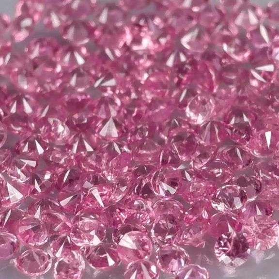 175 pieces! 2.01ct pink Sapphire set