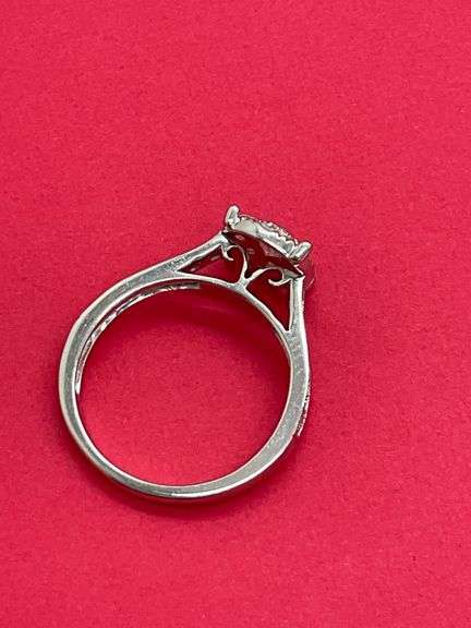 BRAND NEW CERTIFIED 14K WHITE GOLD DIAMOND RING