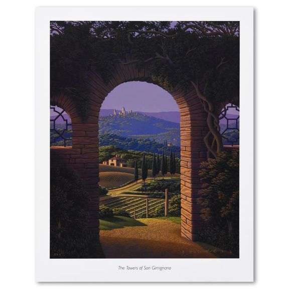 The Towers of San Gimignano by Jim Buckels