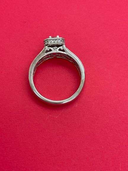 CERTIFIED BRAND NEW 14K WHITE GOLD DIAMOND RING