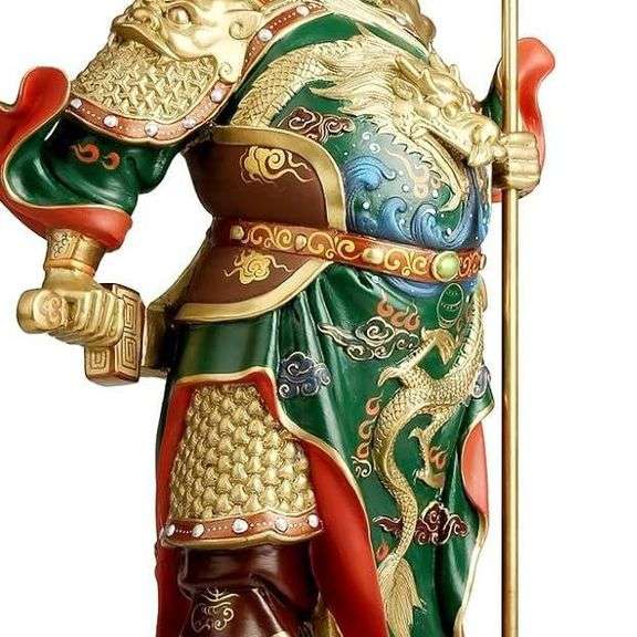 Pure Copper Statue of God of Wealth and Fortune