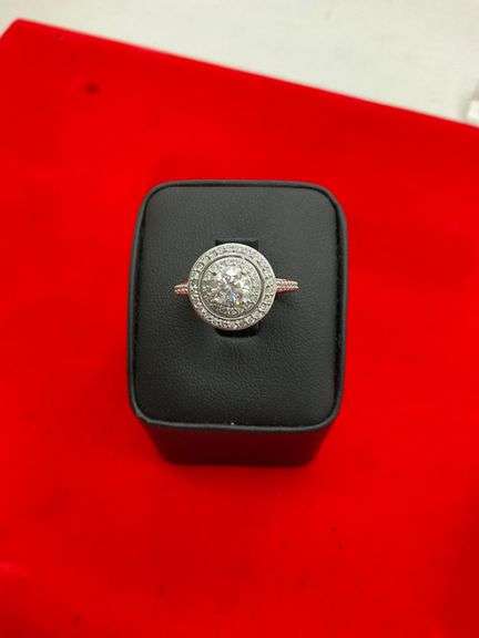 CERTIFIED BRAND NEW 14K WHITE GOLD DIAMOND RING
